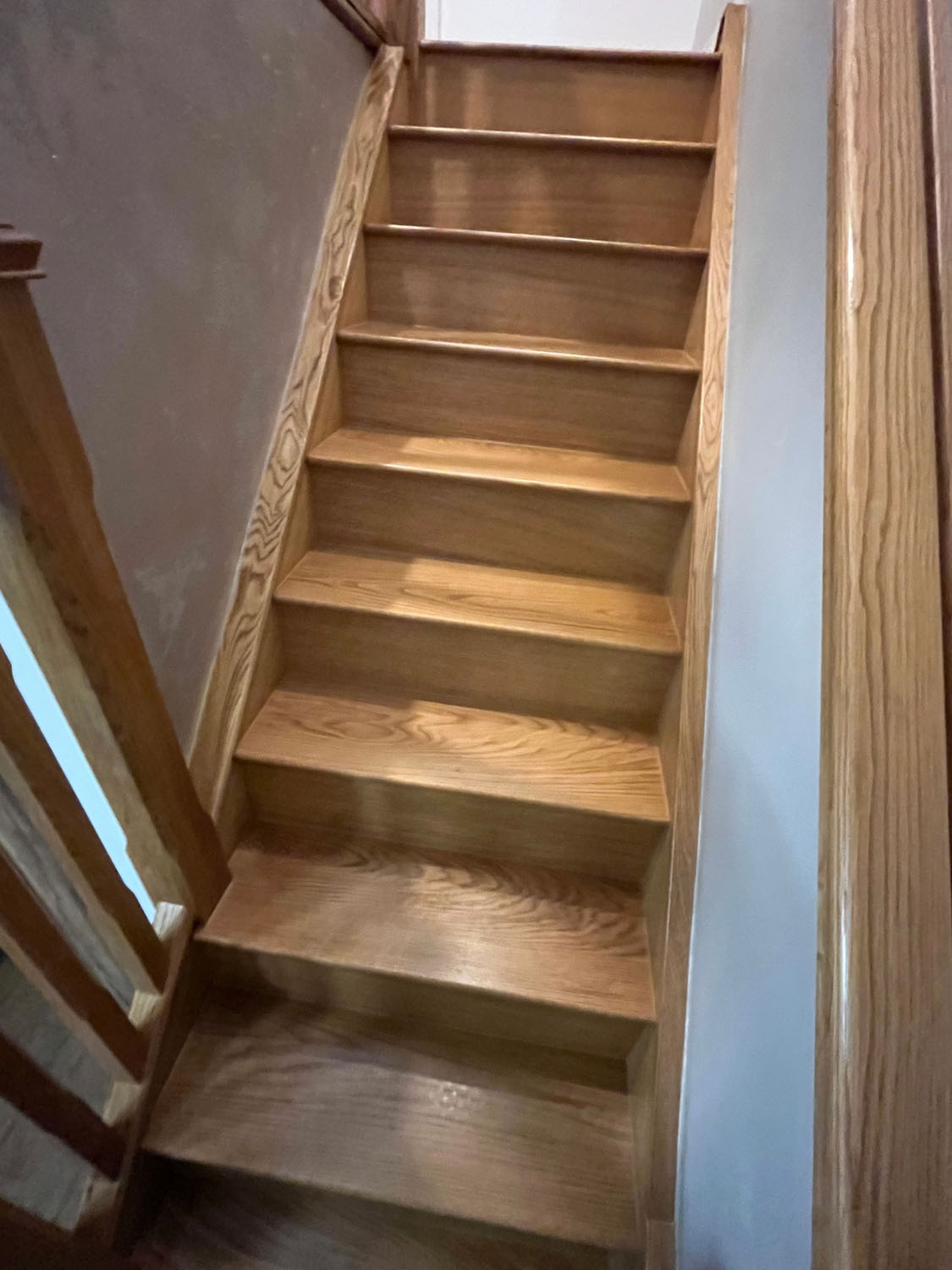 Oak Stair cladding Northampton (2)